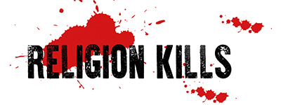 Aufkleber: Religion kills